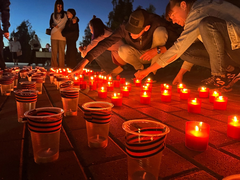 В День памяти и скорби в Ивановском районе прошли памятные мероприятия.