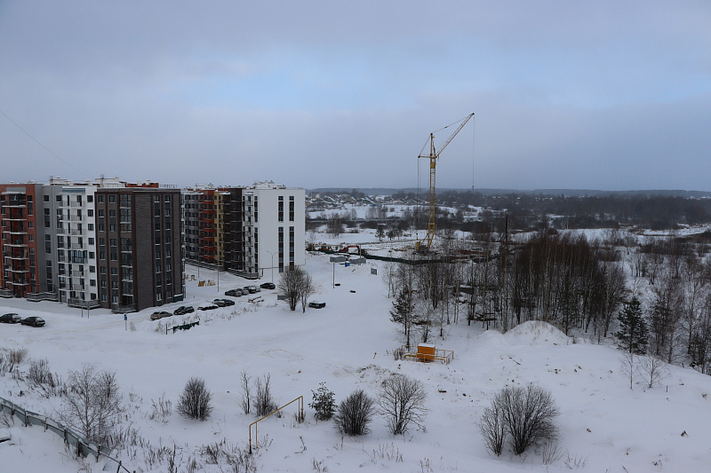 Застройка микрорайона &quot;Новая Дерябиха&quot;.