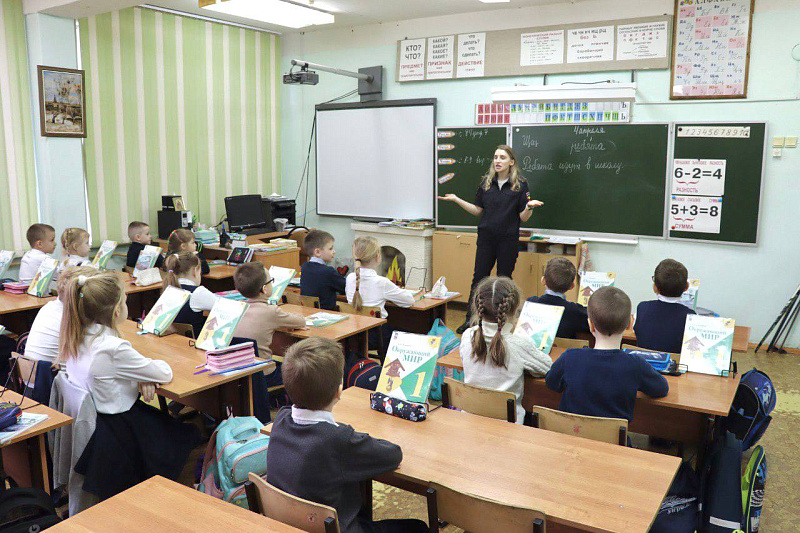 В Подвязновской школе прошел Единый день профилактики.