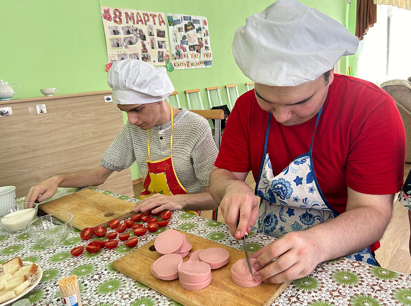 Воспитанники отделения социальной реабилитации стали участниками кулинарного мастер-класса.