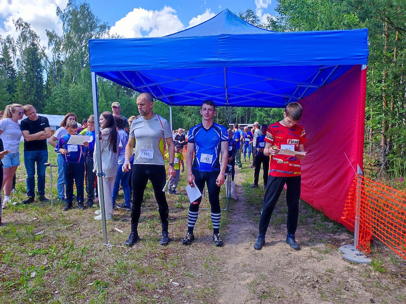 Первенство Ивановского района по спортивному ориентированию.