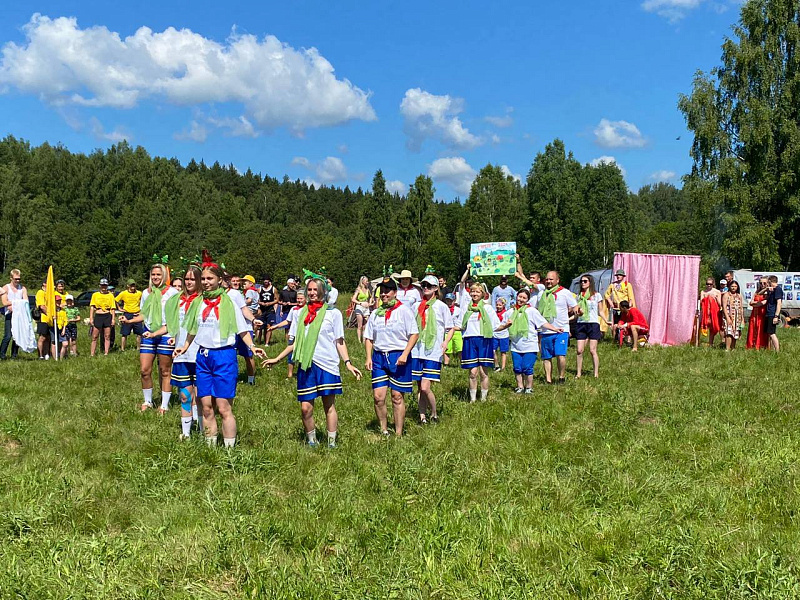 В Ивановском районе состоялся ежегодный туристический слет.